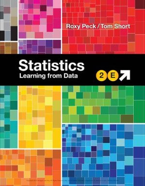 Statistics: Learning from Data, 2th ed. By Thomas H. Short; Roxy Peck