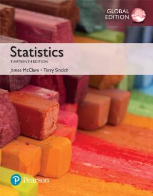 Statistics - McClave, James T;Sincich, Terry T - 9781292161556