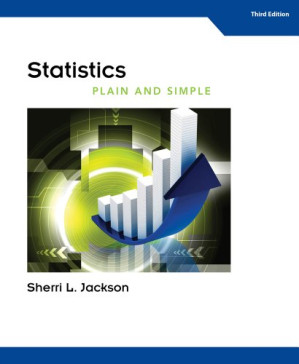 Statistics Plain and Simple, 3rd ed. By Sherri L. Jackson