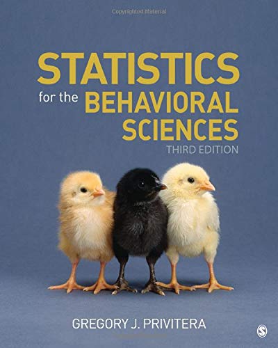 Statistics for the Behavioral Sciences - 3rd Edition