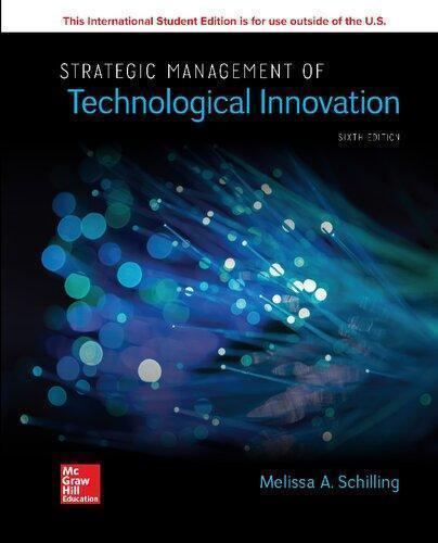 Strategic Management Of Technological Innovation - 9781260565799