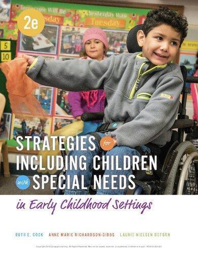 Strategies For Including Children With Special Needs In Early Childhood Settings - 9781305960718