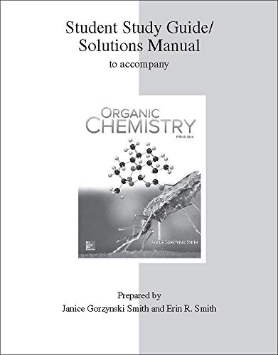 Student study guide/solutions manual to accompany Organic chemistry, fourth edition