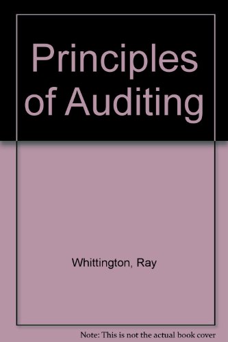 Study guide for use with principles of auditing