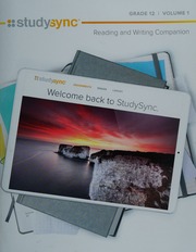 StudySync Core ELA Grade 12 Student Reading and Writing Companion Volume 1