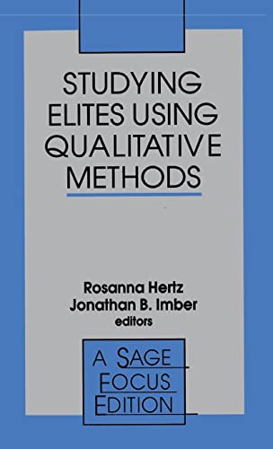 Studying Elites Using Qualitative Methods