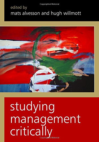 Studying management critically - 9780761967361