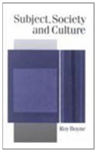 Subject, Society and Culture (Published in association with Theory, Culture & Society)