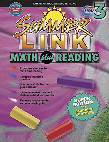 Summer Link - Math Plus Reading 3