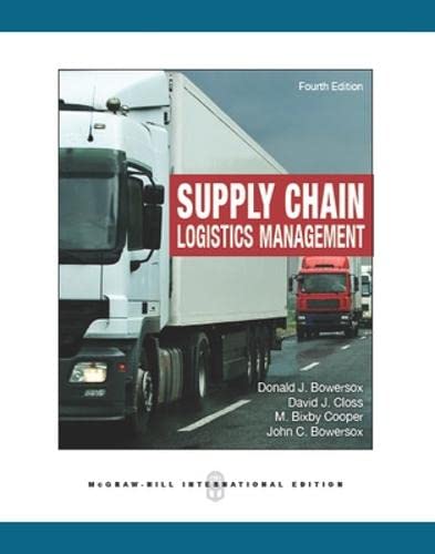 Supply chain logistics management - 9780071326216