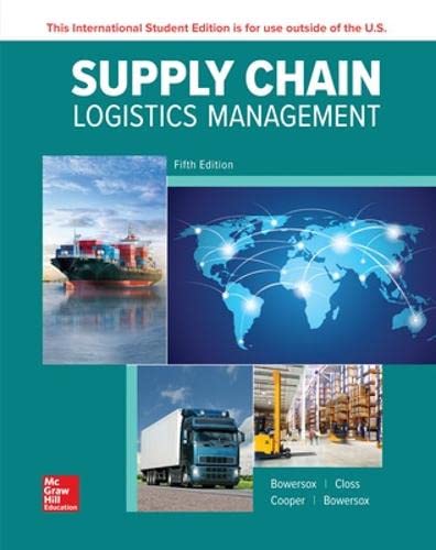 Supply chain logistics management - 9781260547825