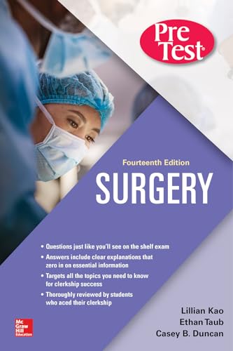 Surgery PreTest Self-Assessment and Review, 14e (Jan 3, 2020)_(1260143619)_(McGraw Hill)