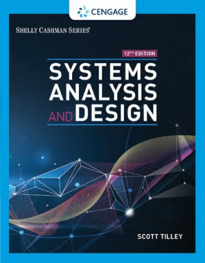 Systems Analysis and Design By Scott Robert Tilley - 9780357117811