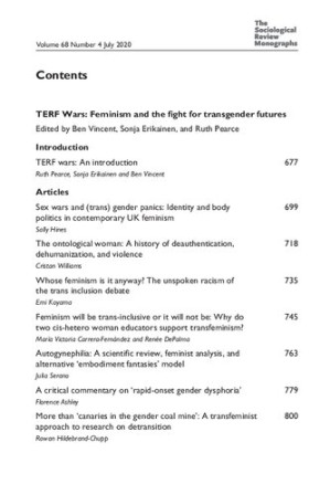 TERF Wars: Feminism and the fight for transgender futures
