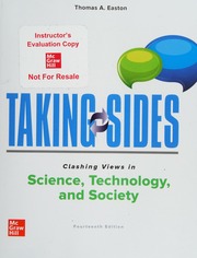Taking Sides: Clashing Views in Science, Technology, and Society 14, 2020