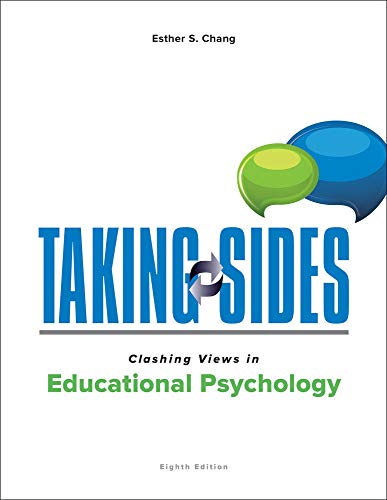 Taking sides: clashing views in educational psychology - 9781259675263