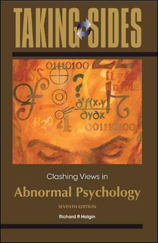 Taking sides. Clashing views in abnormal psychology