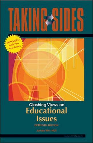 Taking sides. Clashing views on educational issues - 9780073545653