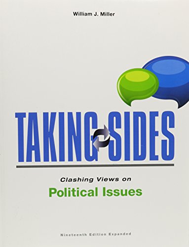 Taking sides. Clashing views on political issues