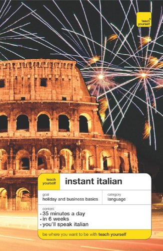 Teach yourself instant Italian