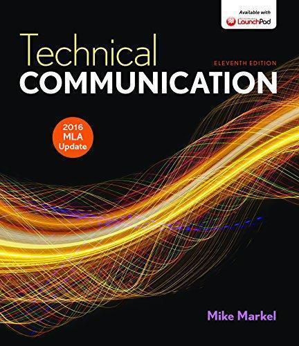 Technical Communication With 2016 Mla Update 11Th Edition