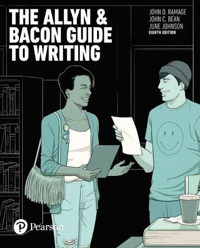 The Allyn & Bacon Guide to Writing - 8th Edition