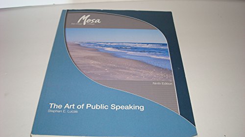 The Art of Public Speaking (Custom Edition for San Diego Mesa College)