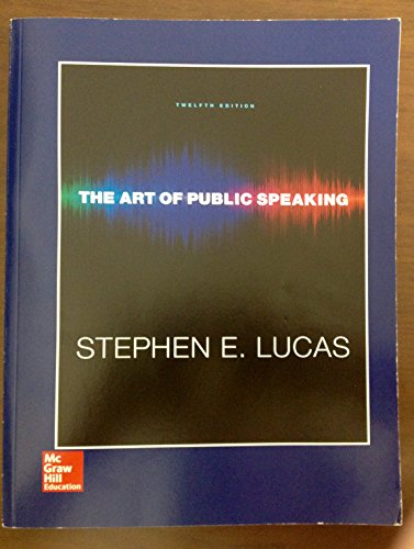 The Art of Public Speaking - 9781259579677