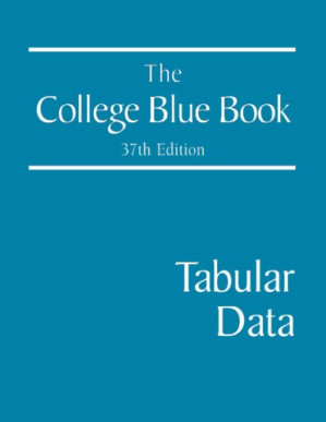 The College Blue Book, 37 Edition (2010), Volume 2 : Tabular Data By Bohdan Romaniuk (Project Editor)