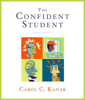 The Confident Student By Carol C. Kanar - 9781428317765