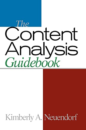The Content Analysis Guid- 9780761919773