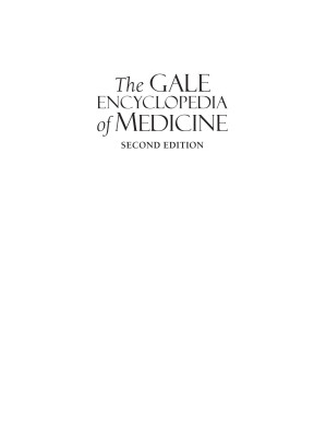 The Gale Encyclopedia of Medicine 5 5 By Donna Olendorf, Christine Jeryan, Karen Boyden