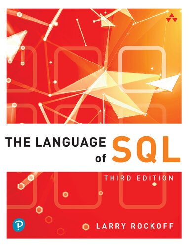 The Language of SQL - Larry Rockoff - 9780137632695
