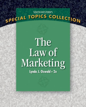The Law of Marketing (Special Topics Collection) By Lynda J. Oswald