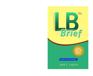 The Little, Brown handbook, brief version - Jane E. Aaron
