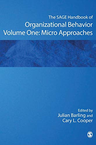 The SAGE Handbook of Organizational Behavior: Volume 2: Macro Approaches