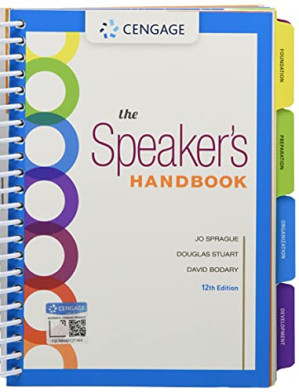 The Speaker's Handbook, Spiral Bound Version By David Bodary, Douglas Stuart, and Jo Sprague