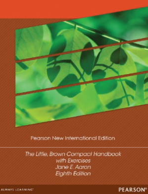 The little, brown compact handbook with exercises - Jane E. Aaron