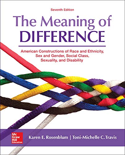 The meaning of difference : American constructions of race and ethnicity, sex and gender, social class, sexuality, and disability : a text/reader