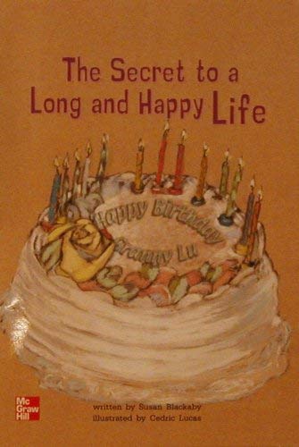 The secret to a long and happy life