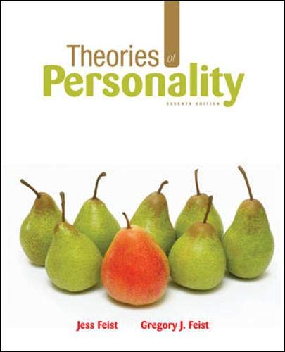 Theories of Personality - 9780073382708