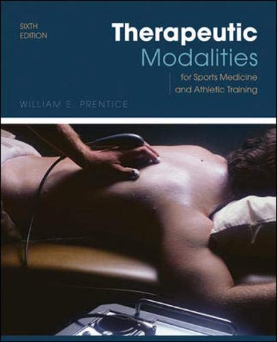Therapeutic modalities: for sports medicine and athletic training