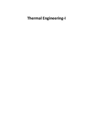 Thermal Engineering-I By Mahesh M Rathore