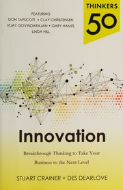 Thinkers 50 innovation: breakthrough thinking to take your business to the next level