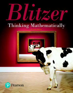Thinking Mathematically - Robert F. Blitzer - 9780134683713