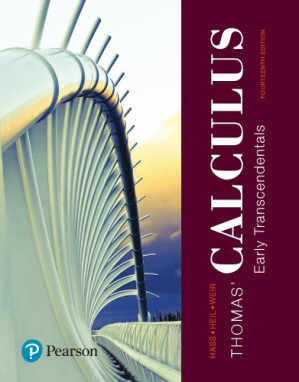 Thomas’ Calculus: Early Transcendentals (14th Edition) - Joel R. Hass, Christopher Heil, Maurice D.Weir