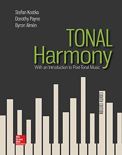 Tonal harmony: with an introduction to post-tonal music - 9781259447099