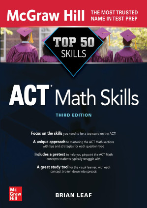 Top 50 SAT Math Skills, Third Edition - 9781264274819