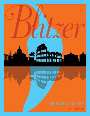Trigonometry (2nd Edition) - Blitzer Robert F.