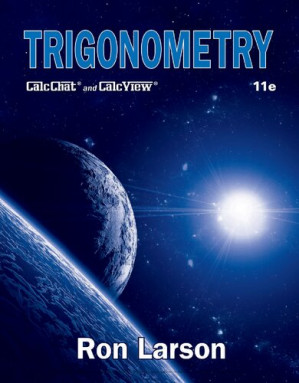 Trigonometry with CalcChat and CalcView 11e By Ron Larson - 9780357645697